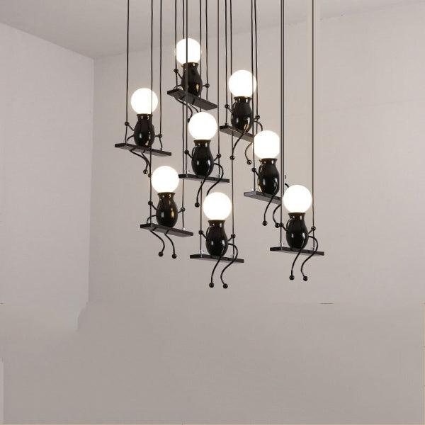 Modern Swinging Art LED Chandelier-DWHOME