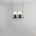 Modern Swinging Art LED Chandelier.