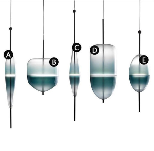 Nautica Glass Pendant Light.