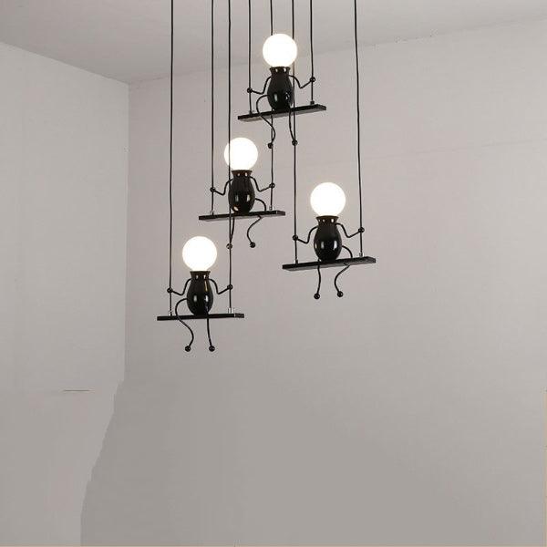 Modern Swinging Art LED Chandelier-DWHOME