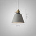 Vintage Style Cemented Pendant Light.