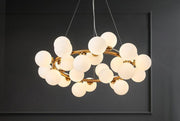 Natalie Orb Chandelier-DWHOME