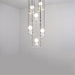 Modern Swinging Art LED Chandelier.