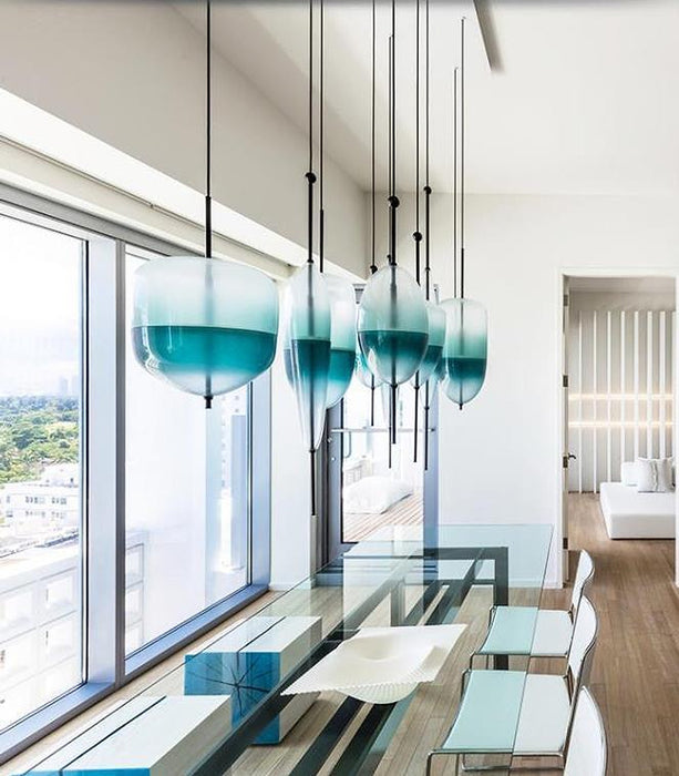 Nautica Glass Pendant Light-DWHOME