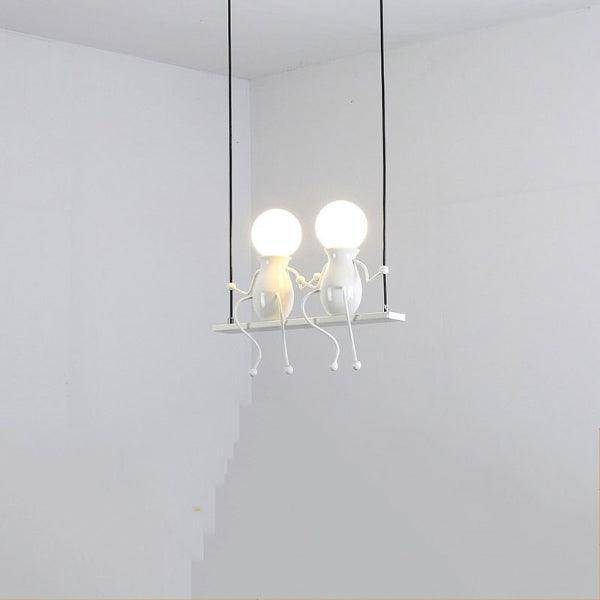 Modern Swinging Art LED Chandelier.