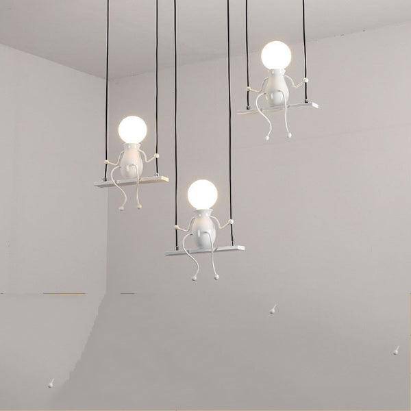 Modern Swinging Art LED Chandelier.