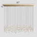 Soltaire Linear Chandelier 37"50"70"87"120"-DWHOME