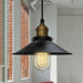 Industrial Cone Shade With Brass Fitting Pendant Light - DWHOME