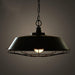 Industrial Pendant Light Cage - Black.