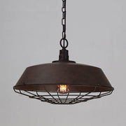 Industrial Pendant Light Cage - Rustic-DWHOME