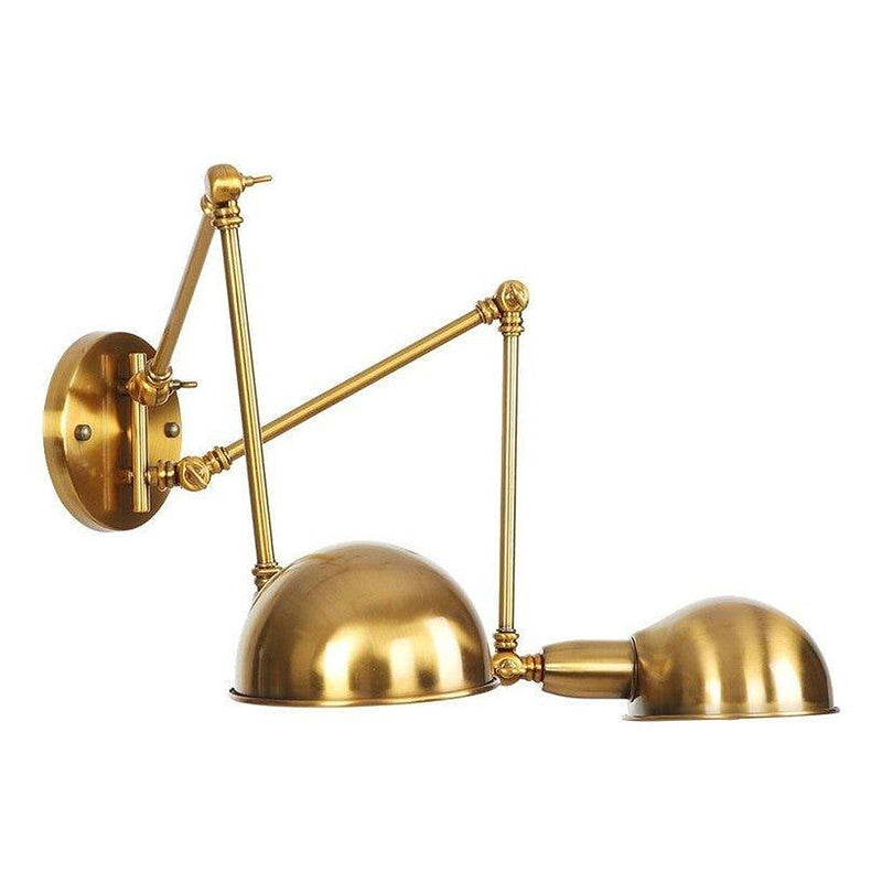 Industrial Style Golden Aura Wall Light N READY-DWHOME