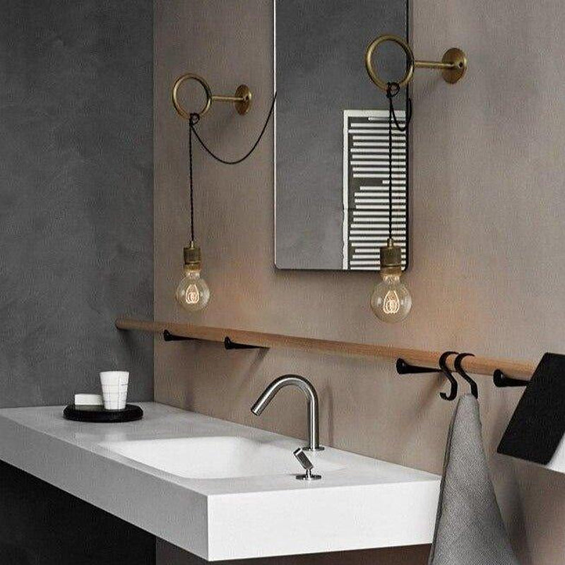 Industrial Style Hanging Glassbulb Wall Light-DWHOME