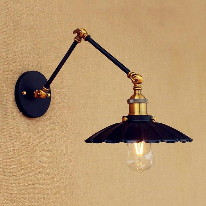 Industrial Style Long Arm Wall Lamp-DWHOME