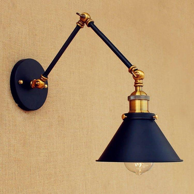 Industrial Style Long Arm Wall Lamp-DWHOME