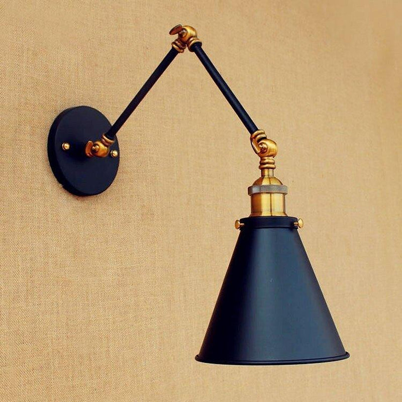 Industrial Style Long Arm Wall Lamp-DWHOME