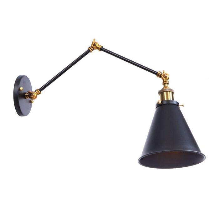 Industrial Style Swing Arm Wall Lamp - DWHOME