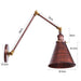 Industrial Style Swing Arm Wall Lamp - DWHOME