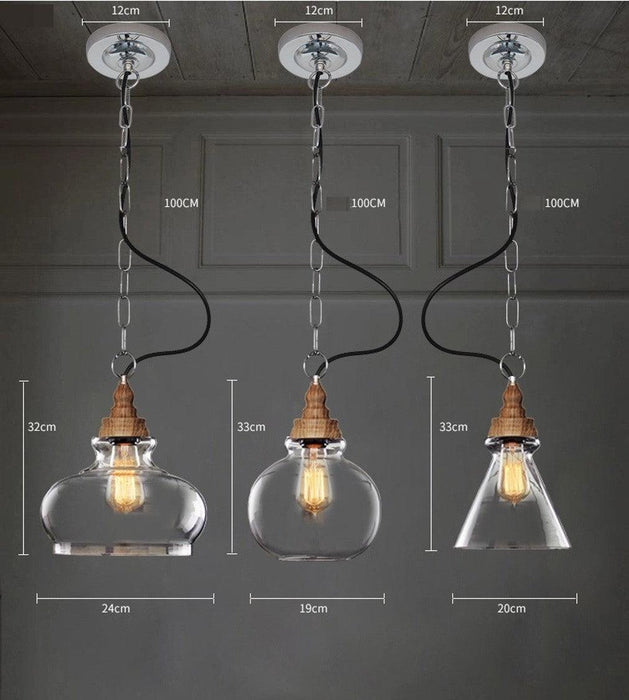 Industrial Style Vintage Edison Pendant Light.