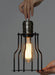 Industrial Wire Cage 6 Bulb Pendant Light.