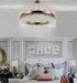 Jacinda Luxury Glam Royal Crown Chandelier Light.