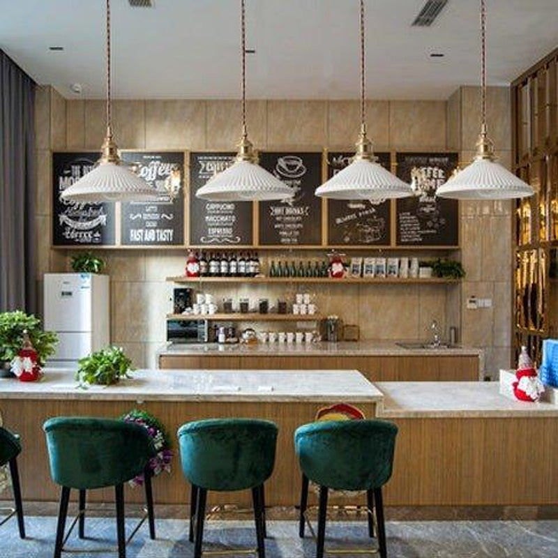 Japanese Style Ceramic Pendant Light-DWHOME