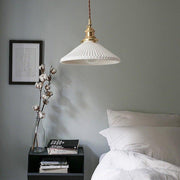 Japanese Style Ceramic Pendant Light-DWHOME
