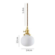 Japanese Style Ceramic Pendant Light-DWHOME