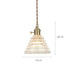 Japanese Style Glass Pendant Light - DWHOME