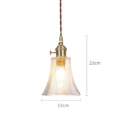 Japanese Style Glass Pendant Light-DWHOME