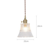 Japanese Style Glass Pendant Light-DWHOME