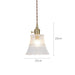 Japanese Style Glass Pendant Light - DWHOME