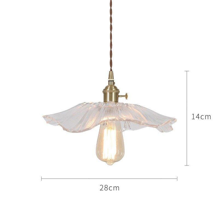 Japanese Style Glass Pendant Light - DWHOME