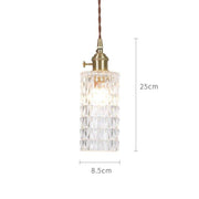 Japanese Style Glass Pendant Light-DWHOME