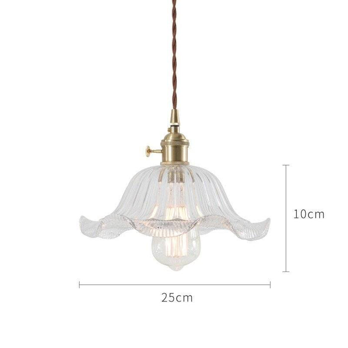 Japanese Style Glass Pendant Light - DWHOME