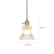 Japanese Style Glass Pendant Light-DWHOME