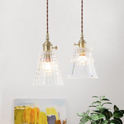 Japanese Style Glass Pendant Light-DWHOME