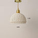 Japanese Style Woven Pendant Light.