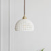 Japanese Style Woven Pendant Light.