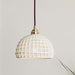 Japanese Style Woven Pendant Light.