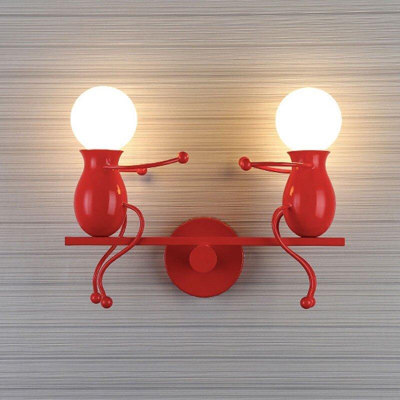 Jolly Swinging Set Childrens Wall Lamp-DWHOME