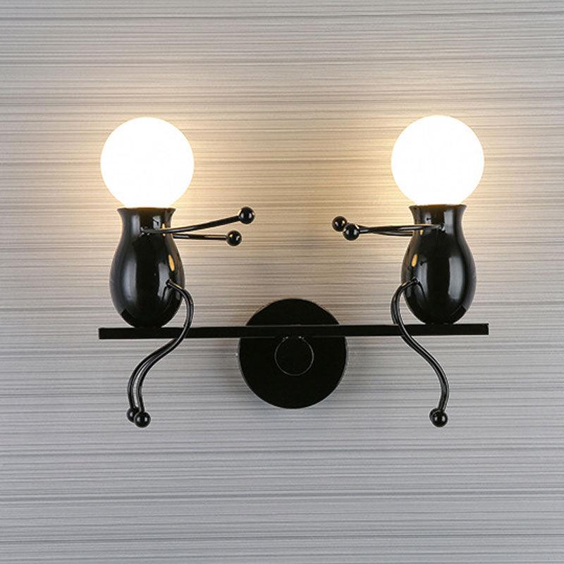 Jolly Swinging Set Childrens Wall Lamp-DWHOME