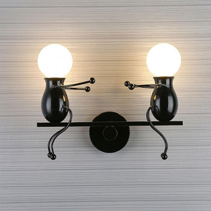 Jolly Swinging Set Childrens Wall Lamp.