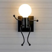 Jolly Swinging Set Childrens Wall Lamp-DWHOME