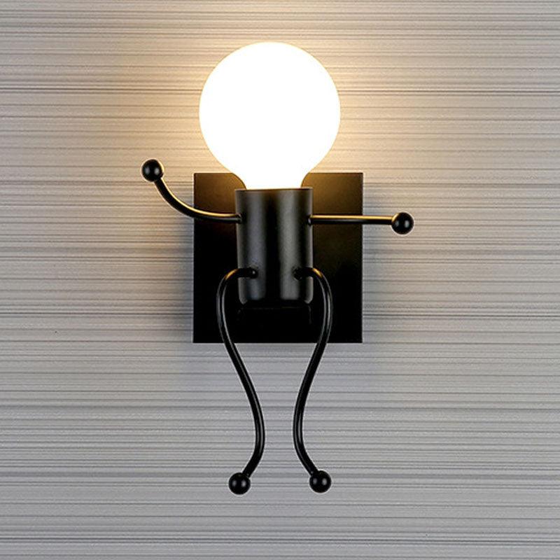 Jolly Swinging Set Childrens Wall Lamp-DWHOME