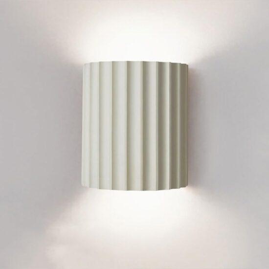 Jonsson Modern Coloured Grooves Wall Lamp.