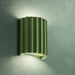 Jonsson Modern Coloured Grooves Wall Lamp.