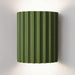 Jonsson Modern Coloured Grooves Wall Lamp.