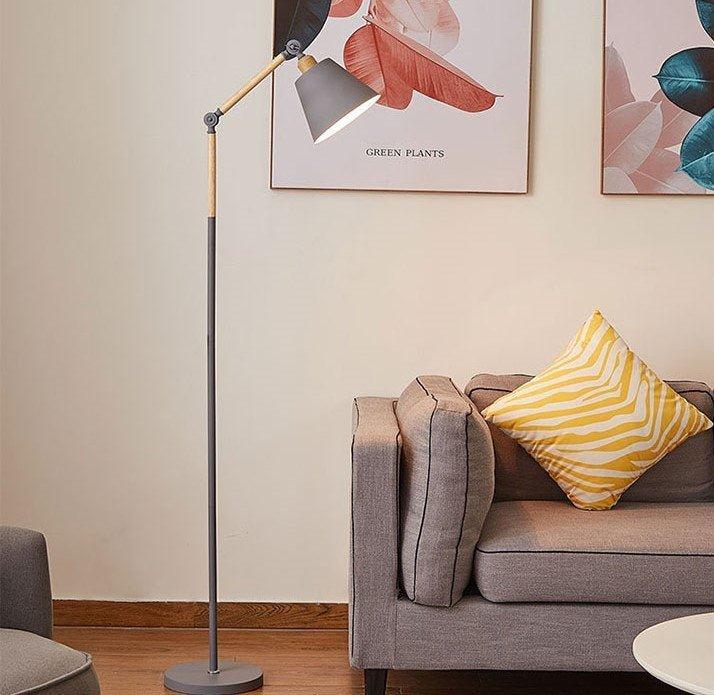 Kaja Adjustable Reading Floor Lamp.