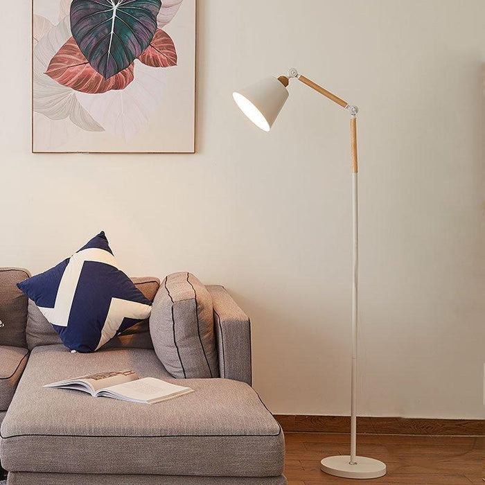 Kaja Adjustable Reading Floor Lamp.