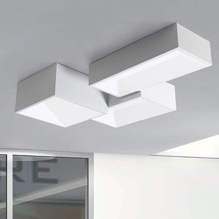 KAJSA Personalized Rectangle Box Ceiling Lamp - DWHOME